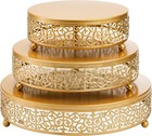 3 Pack Cake Stands  Metal Cake Stands  Dessert Display Cupcake Stands  Cupcak   