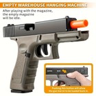 Soft Bullet Toy Gun Semi Auto Pistol With Shell Ejection Kids Tactical Shooting