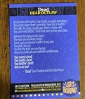 Lights Of Broadway Card 2025 Dead Dead Outlaw Rare