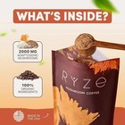 Ryze Mushroom Coffee Instant Organic Coffee 30 Servings Free Shipping
