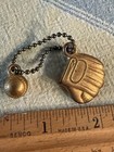 Vintage Baseball Keychain Glove   Ball 
