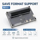 Auroxin Rev2 1 N64xcart Usb C Cartridge Dumper Rom Save Backup For N64 Box