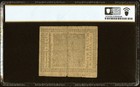1772 Pennsylvania American Revolution Colonial Currency Bank Note Pa-157 Pcgs 15