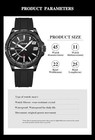Men   s Waterproof Chronograph Watch Quartz Analog Casual Sport Wristwatch