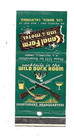 Canal Farm Inn   Motel   Matchcover   Los Banos  California