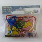 Sillybandz Fun Pack 24 Pack Shaped Silicone Bracelets New