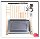  Bird Playground Birdcage Playstand Pet Bird Perch Platform Stand Parrot Play 