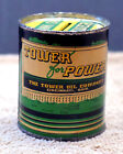 Vintage 1940s Cincinnati Tower Motor Oil Tin Coin Can Bank Heekin Can Co Petro
