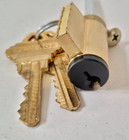 Schlage B60 Bronze Black Replacement Keyed Deadbolt Door Lock Cylinder Keys Sc1