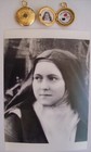 Saint Therese Of Lisieux Relic Locket--beautifully Detailed 