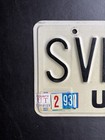 1993 Utah License Plate Svr 012 