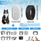 32pcs Pet Cat Water Fountain Filters Replacement For 67 108 135oz Replacement