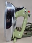 Vintage Ge General Electric Power Spray Iron Avocado Green - Steam   Dry Works 