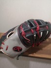 Rawlings Hoh Mlb Model Softball Mitt Gray Navy Leather Unused From Japan