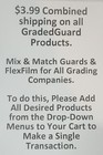 Bgs Gradedguard Protective Stackable Display Case Up To 35pt Cards - All Colors