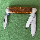 Old Vintage Boker Tree Brand Usa Cattle Folding Pocket Knife Exc