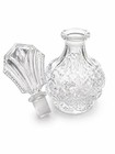 Vintage Crystal Perfume W Art Deco     Stopper  Vanity Decor  Oils  Artwork