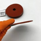 3m 89637 Fiber Fibre Sanding Discs 60 Grit 5  X 7 8  Arbor 787c Lot Of 15