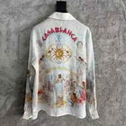Casa blanca Men s Fashionable Linen Long Sleeved Comfortable Breathable Shirt