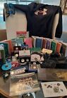 Junk Drawer Lot Vintage Modern Silver Coins Binoculars Astrological Plus More   