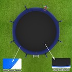 12ft Heavy Duty Outdoor Trampoline Basketball Hoop Safety Enclosure Astm