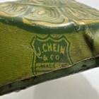 Vtg 1930   s J Chein Tin Litho Wind-up Toy No Native Riding A Turtle Polynesian