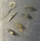 Lot Of Vintage Tatting Shuttles  Pom Pon Ring   Unknown Notions   