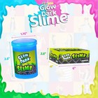 Glow In The Dark Slime 6 Pack     Neon Party Favors  Sensory Toy For Kids 5 