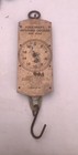 Vintage Forschners Brass Hanging Milk Scale Antique Farm Barn Decor Art New York