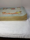 Lot Vintage Paper Cocktail Recipe Placemat Bar Lounge Tiki Decor Mixed Drink