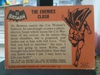 1966 Topps Batman Black Bat Set Break  33 The Enemies Clash Trading Card