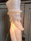 Blow Mold Uncle Sam Patriotic America Flag Union Products No Paint Lighted 36   