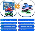 Fidget Spinners 5 Pack Stress Relief Toys For Kids   Adults Adhd Anxiety