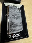 Zippo Jack Daniels Whiskey Textured Logo Lighter - 250jd 427 - New