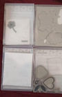 Stampin Up Lot Of4 Floral Rubber Stamps Sets - All New In Box