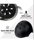 Skateboard Bike Helmet - Lightweight  Adjustable   Design Of Ventilation Medium
