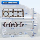 Head Full Gasket Set W  Cylinder Bolts For Chevy Silverado Gmc Sierra 5 3l 4 8l