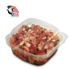 Dart C57pst1 Clear 6  Seal Hinged-lid Plastic Containers For Food 500   Case