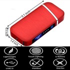 Dual Arc Electric Usb Lighter Rechargeable Plasma Windproof Flameless Cigarette