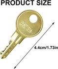 Dispenser Keys For Bobrick 33043 Cat74 10 Pack Toilet Paper Towel Gold 