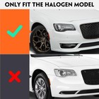 Fione Halogen Headlights Compatible With Chrysler 300 300c 2015 2016 2017 2018