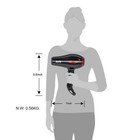 1875w Professional Hair Dryer Negative Ionic Blow Dryer  2 Speed 3 Heat Settings