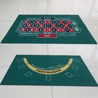 Premium Tabletop Casino Felt Layout For Texas Hold  em Poker And Blackjack New