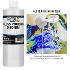 U s  Art Supply Gloss Pouring Effects Medium - 16-ounce pint