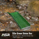 Asr Outdoor 32  Inch Portable Riffled Sluice Box For Gold Panning Dredging