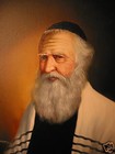Pelbam Oil Painting Signed Original Framed 27  X 31  Rabbi Judaica