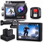 4k Action Camera 20mp Touch Screen  Wifi  Eis  131ft Waterproof  Sports Cam