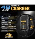 Dewalt 48a L2 Compact Tesla Ev Charger 48a 240v 20ft Hardwired  Dxpaev048cp-tl