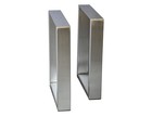 16  Rectangular Stainless Steel Table Legs Set - Heavy Duty Metal For Diy Coffee