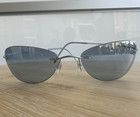 Vintage Silhouette Titan M 8067 715 6082 Sunglasses Titanium Rimless Austria